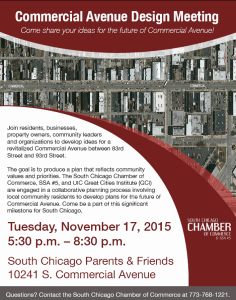 Commercial Ave Visioning Meeting 11-17-15