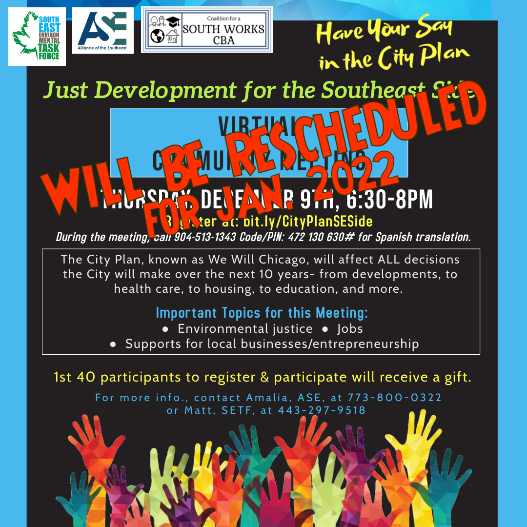 RESCHEDULE We WIll Chicago 3