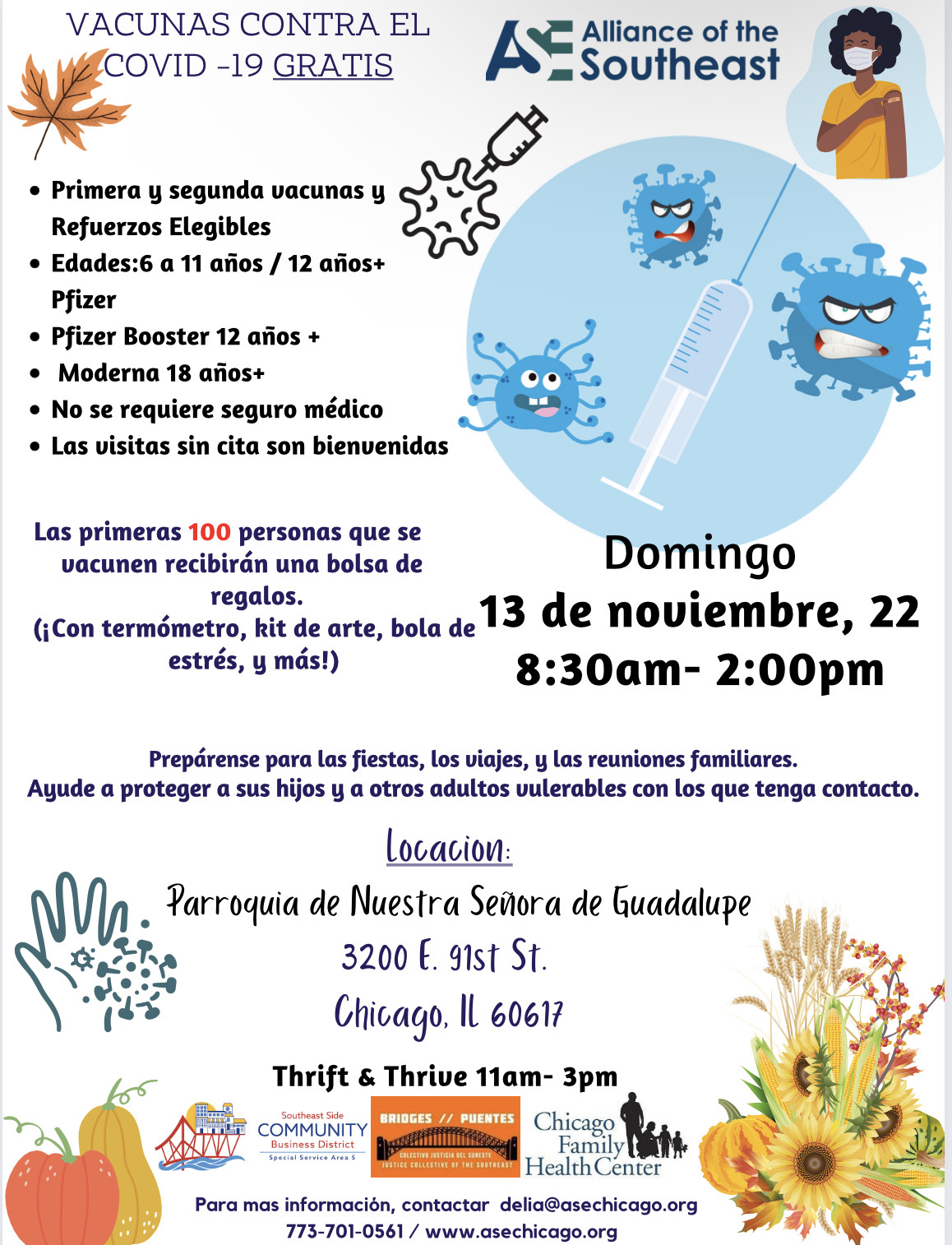 Vaccine event at OLG 11-13-2022 span