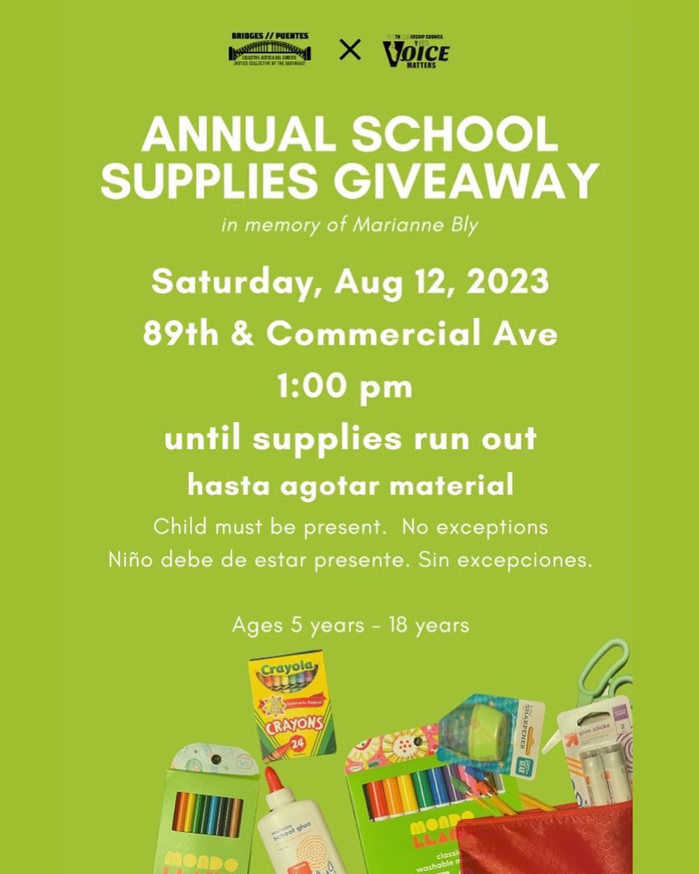 Back-to-school giveaway 08-12-2023