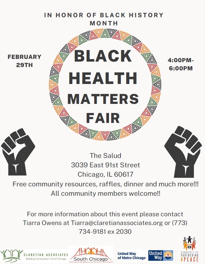 Black Health Matters Fair 02-29-2024