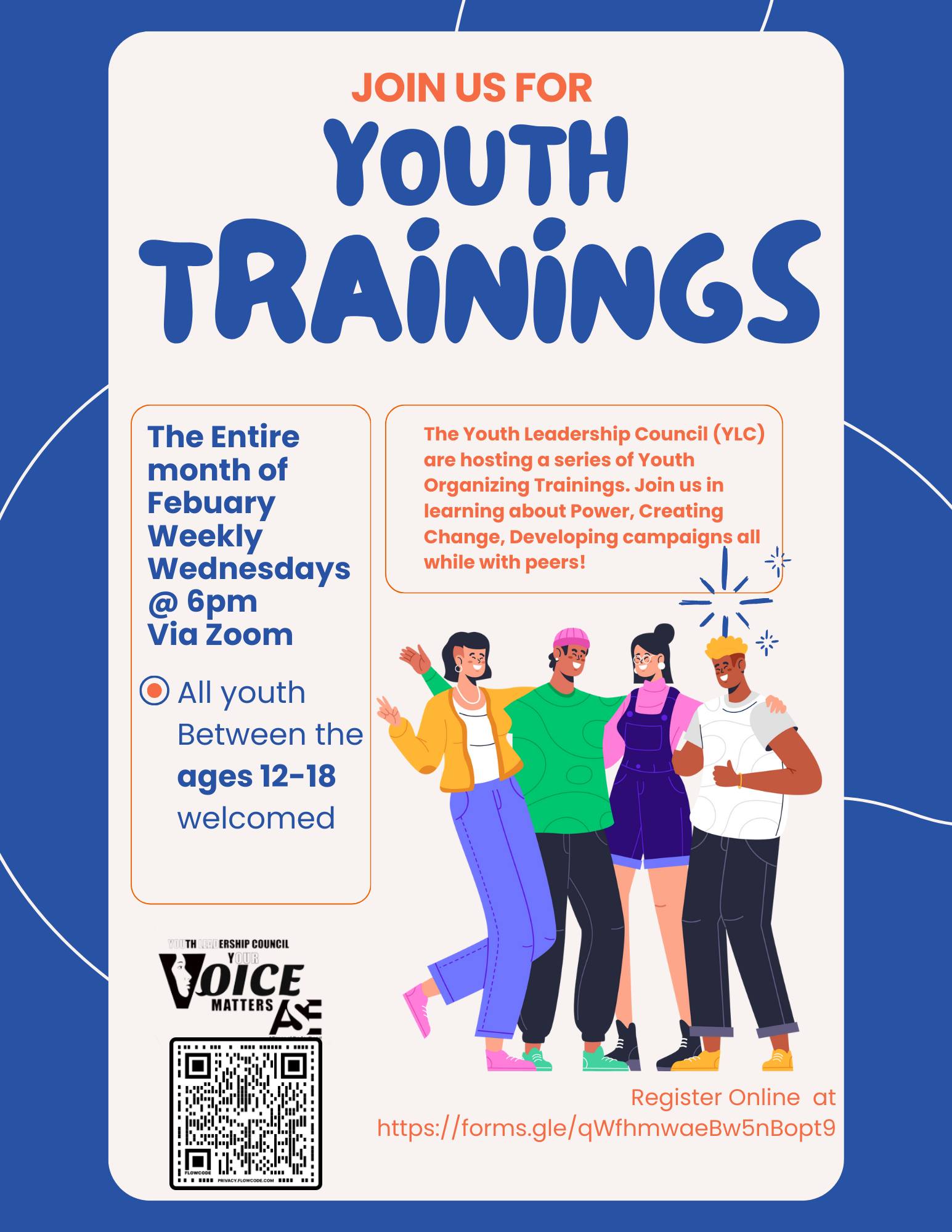 YLC training flier winter 2024
